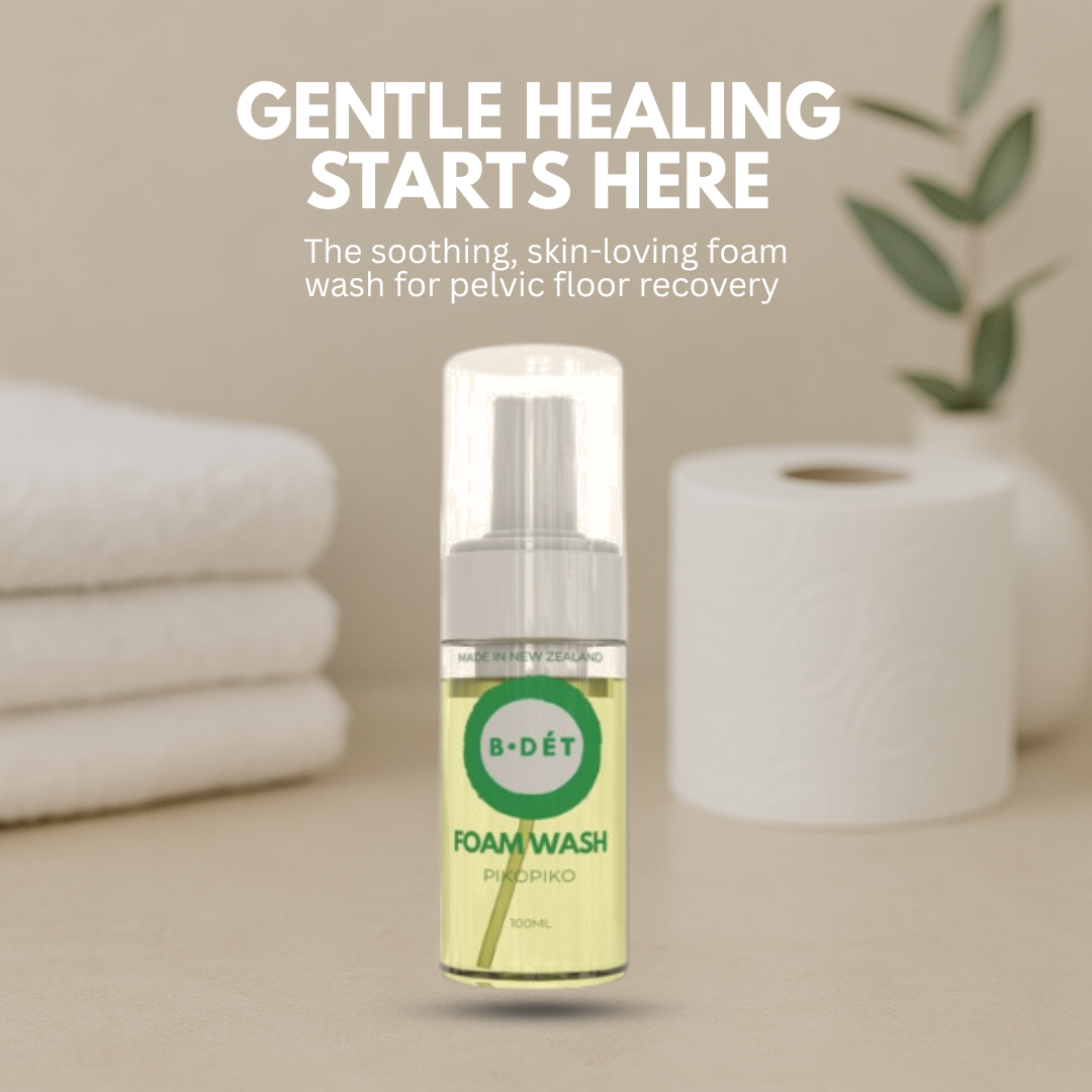 How BDÉT Supports Pelvic Floor Recovery: A Gentle Alternative to Wet Wipes